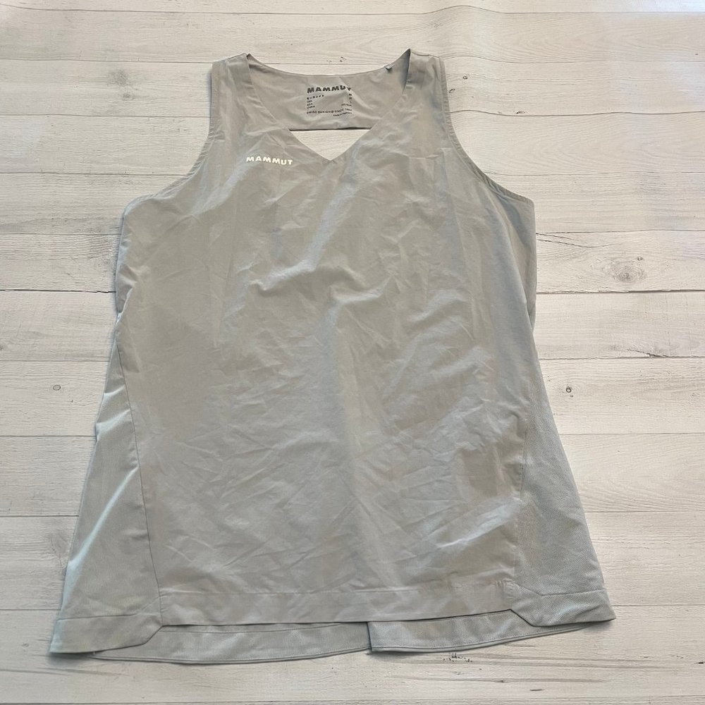 Mammut women’s light grey tank medium‎